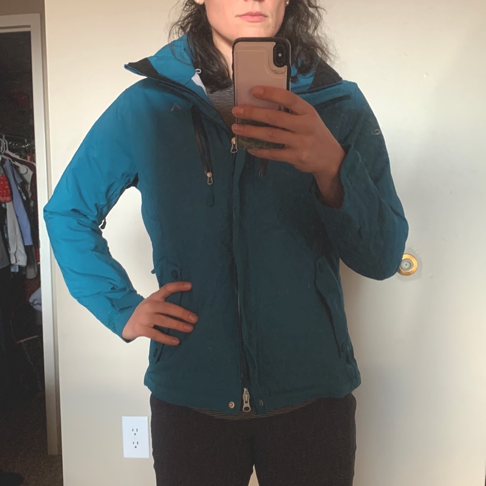 Teal Terracea ski jacket